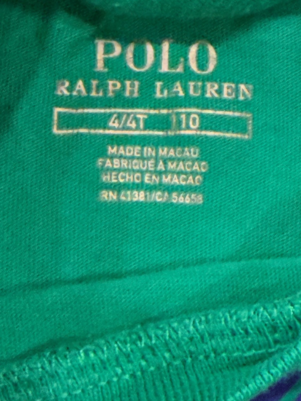 Polo Ralph Lauren Toddler Boys Logo Graphic Tee Lot Size 4 4T - Picture 3 of 6